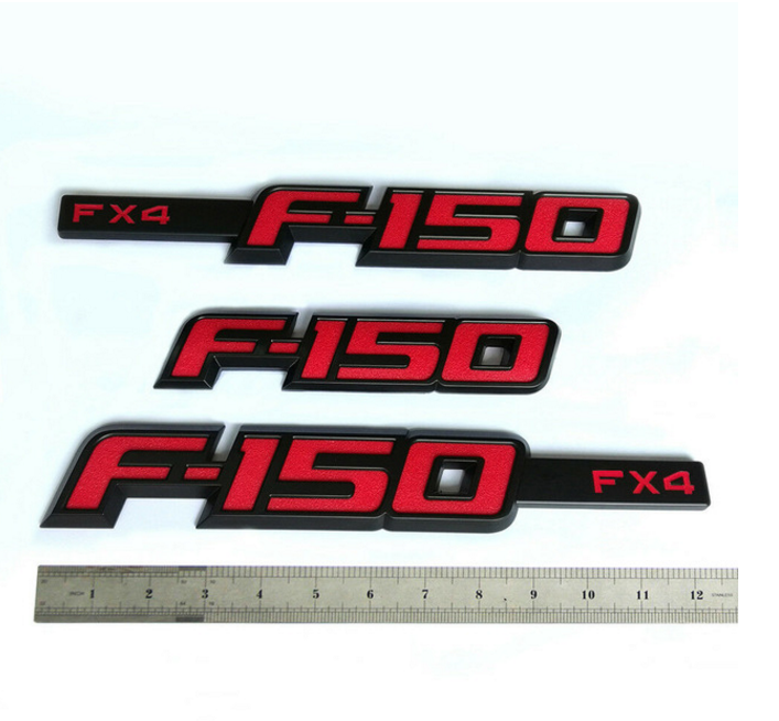 3pcs OEM F-150 Fx4    ĸ 3D  F150 ..